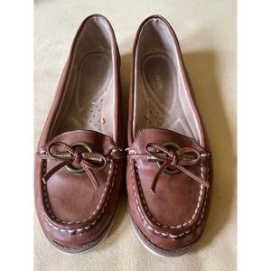 Naturalizer Brown Leather Flats